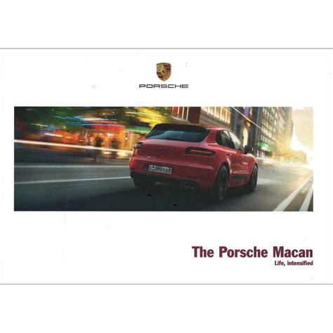 porsche macan catalogue.